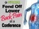 Fend Off Lower Back Pain at a Conference