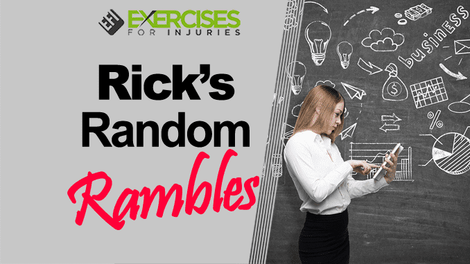 Rick’s Random Rambles