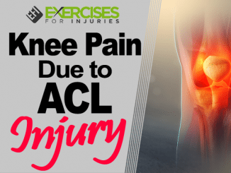 Knee Pain Due to ACL Injury