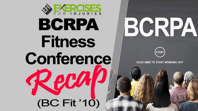 BCRPA Fitness Conference Recap BC Fit 10