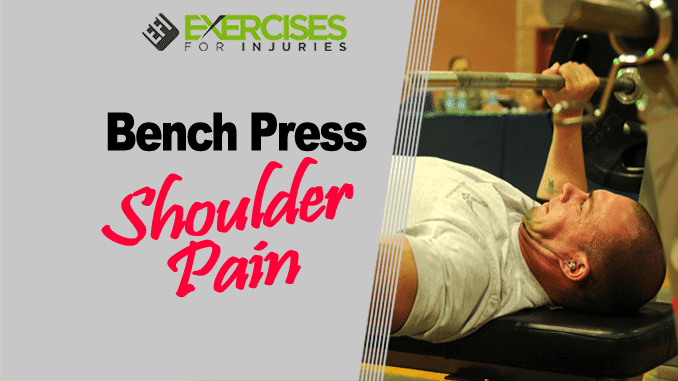 Bench Press Shoulder Pain