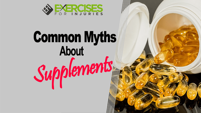 Common Myths About Supplements