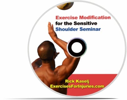 Exercise Modification for the Sensitive Shoulder