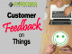 Customer Feedback on Things copy