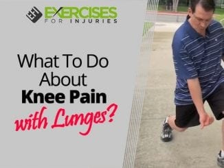 What To Do About Knee Pain with Lunges