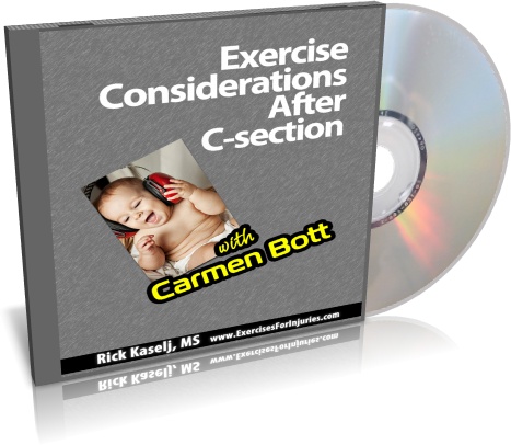 exercise after c section with carmen bott Fitness Education Interviews