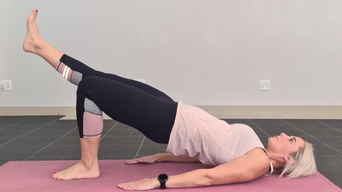Single Leg Glute Bridge