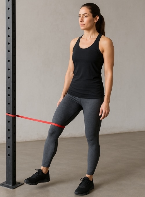 Standing Hip External Rotation - Hip Imbalances Rehab Exercises