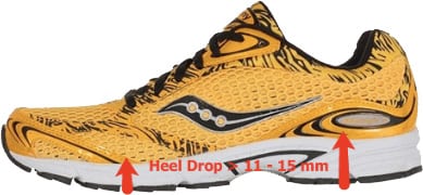 Traditional Shoe Heel Drop