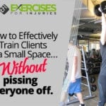 How to Effectively Train Clients in a Small Space… Without pissing everyone off.