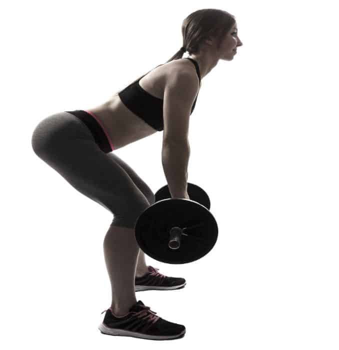 Barbell Keystone Deadlift