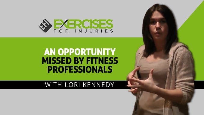 An Opportunity Missed by Fitness Professionals