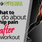 What to do about hip pain after a workout