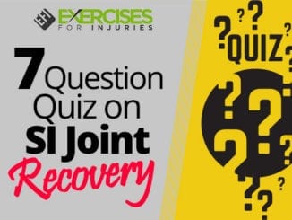 7 Question Quiz on SI Joint Recovery