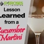 Lesson Learned from a Cucumber Martini