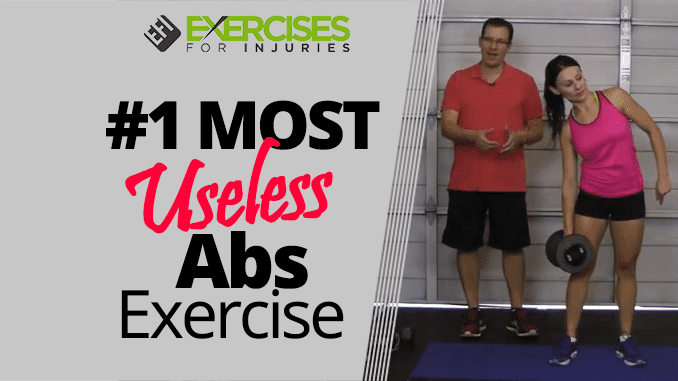 #1 MOST USELESS Abs Exercise