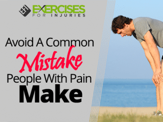 Avoid A Common Mistake People With Pain Make