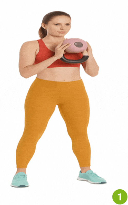 Kettlebell Halo Circles-