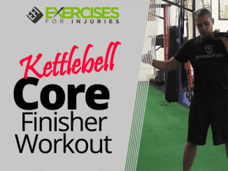 Kettlebell Core Finisher Workout