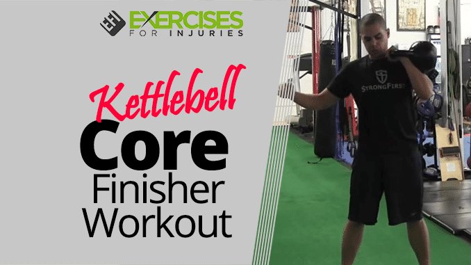 Kettlebell Core Finisher Workout