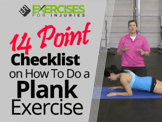 14 Point Checklist on How To Do a Plank Exercise