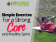 Simple Exercise For a Strong Core and Healthy Spine