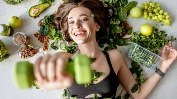 sports-woman-with-healthy-food