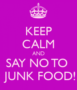 No to Junk food