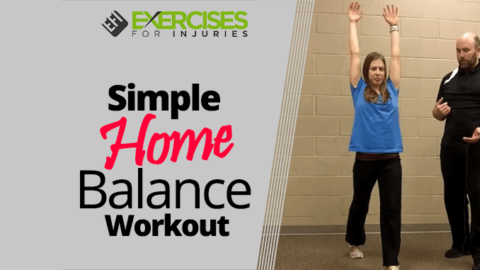 Simple Home Balance Workout