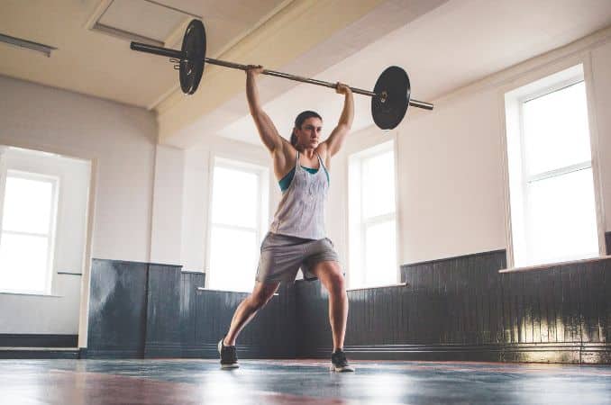 Overhead Press with Heavy Weights