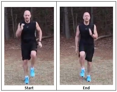 Running in Place (workout pace)