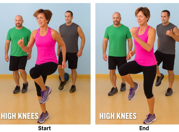 High Knees- metabolic aftershock