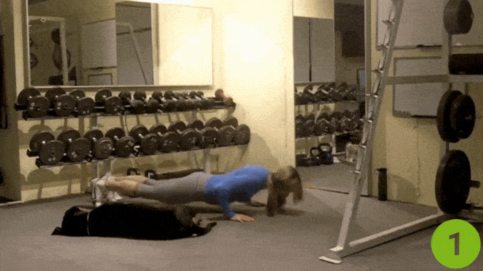 Push Up with Jump Up Burpee- Burpee Bodyweight Blitz Workout