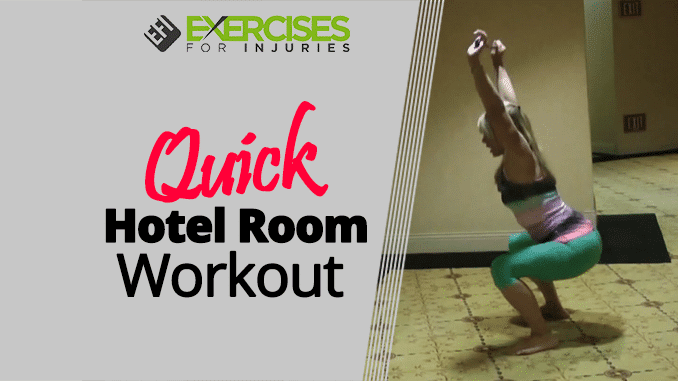 Quick Hotel Room Workout