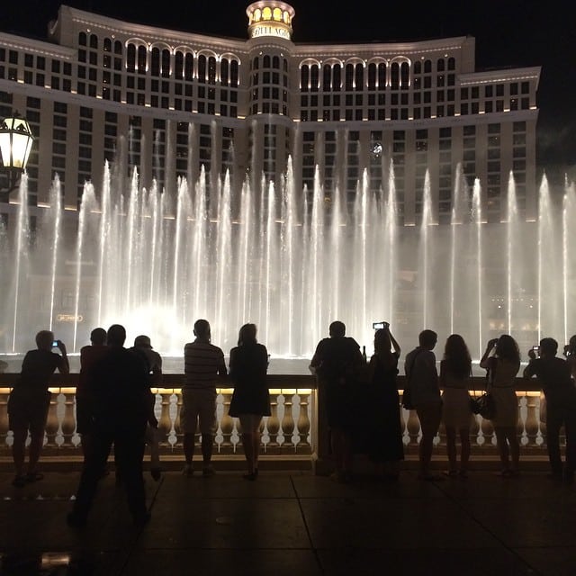 Walking in Vegas
