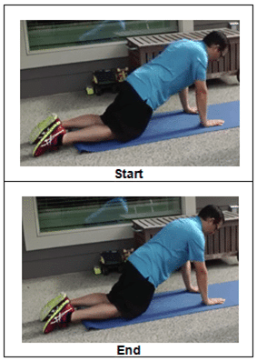Push Up Plus from Your Knees