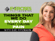 Things That We Do Every Day That Cause Pain with Sue Hitzmann
