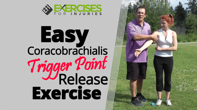Easy Coracobrachialis Trigger Point Release Exercise
