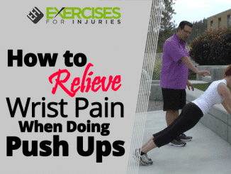 How to Relieve Wrist Pain When Doing Push Ups