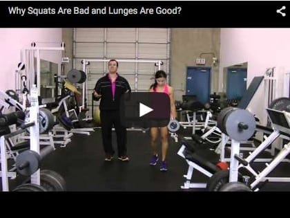 Why Squats Are Bad and Lunges Good