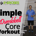 Simple Dumbbell Core Workout