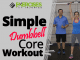 Simple Dumbbell Core Workout