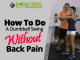 How To Do A Dumbbell Swing Without Back Pain