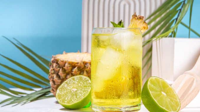 Spicy Pineapple Lemonade - Juice Recipes For Weight Loss