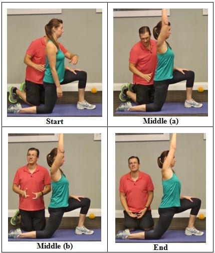 90-90 Hip Flexor Stretch with Side Bend