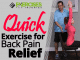 Quick Exercise for Back Pain Relief