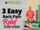 3 Easy Back Pain Relief Exercises