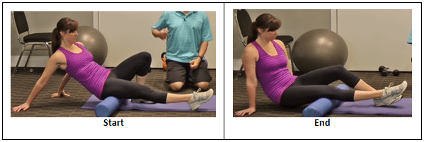 Hamstring Foam Rolling - What To Do About Hip Pain When Squatting