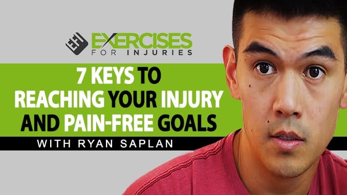 7 Keys to Reaching Your Injury and Pain Free Goals