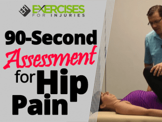 90-Second Assessment for Hip Pain